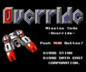 Override (Japan) Screenshot